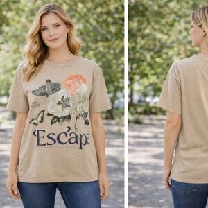 Paradise Lost Heavyweight Graphic Tee – Size M | 100% Cotton